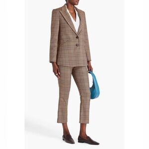 Veronica Beard Maci Plaid Dickey Jacket